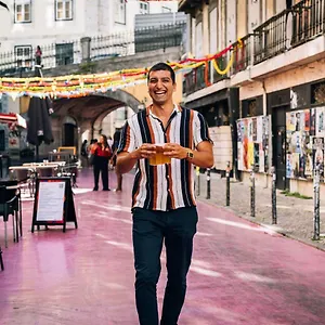 The House On The Pink Street In Apartmanhotel Lisboa
